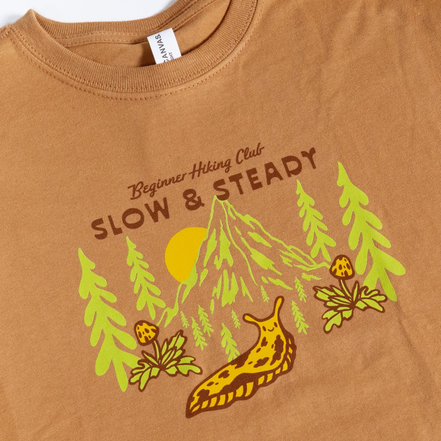Slow & Steady Kids Tee (Brown)