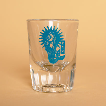 Sunburst Mermaid Shot Glass
