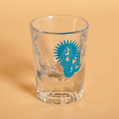 Sunburst Mermaid Shot Glass