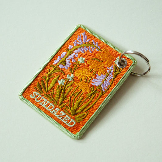 Sundazed Wildflowers Patch Keychain