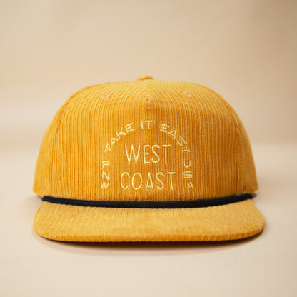 Take It Easy Hat (Mustard)