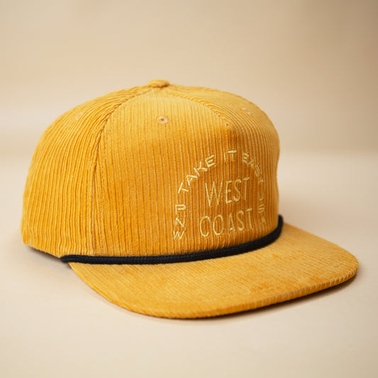 Take It Easy Hat (Mustard)