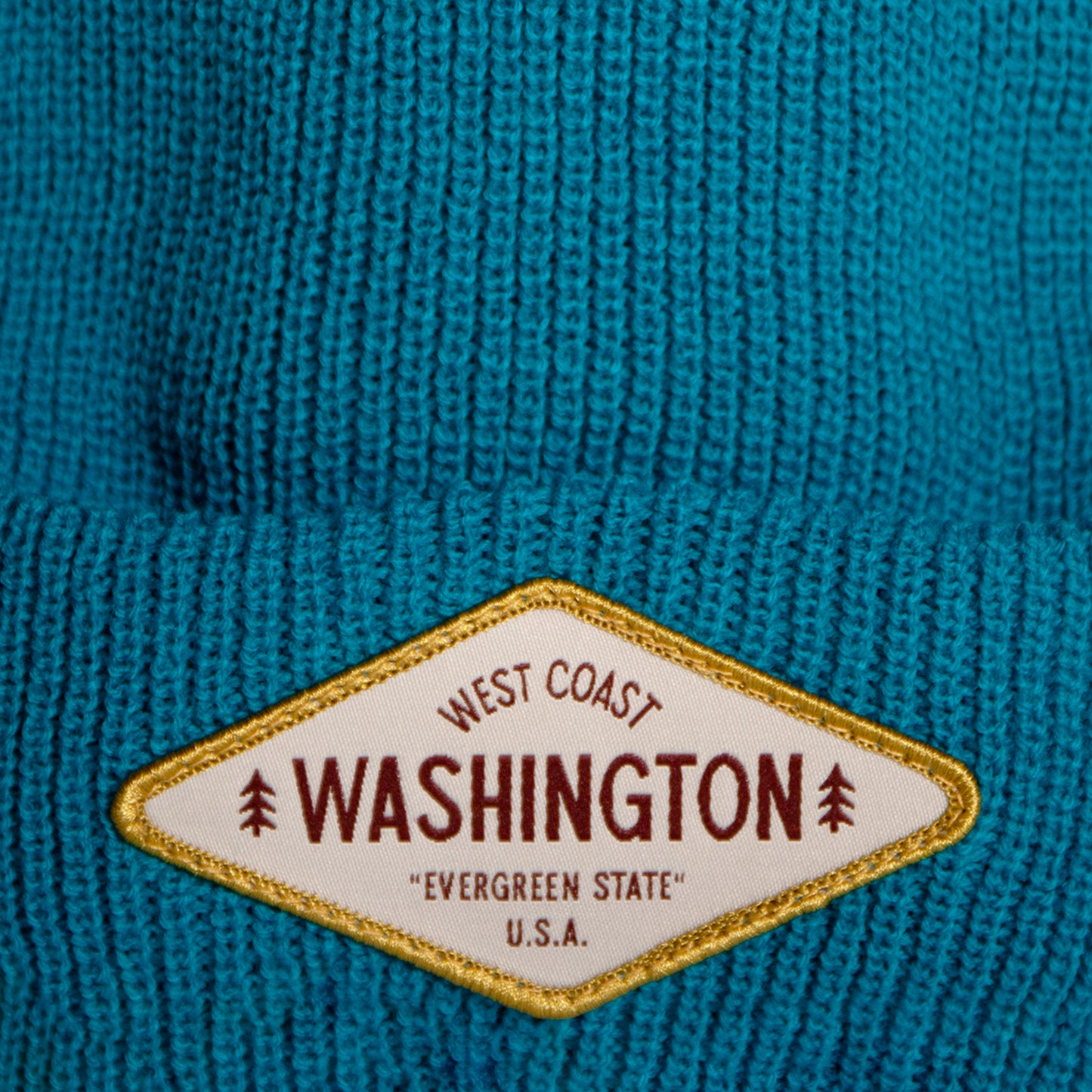 WA Evergreen Beanie (Teal)