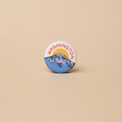 Rainier Washington Button