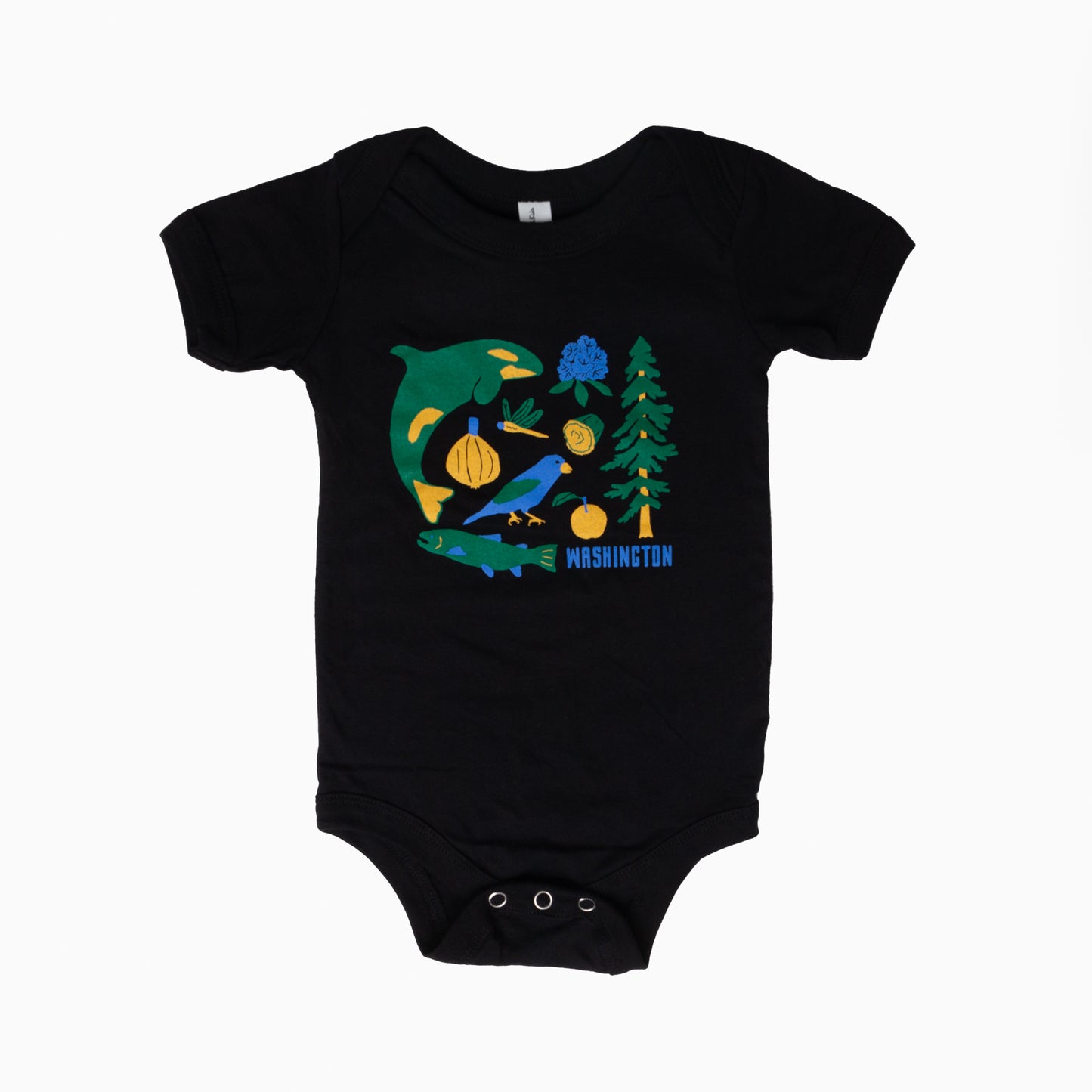 WA State Symbols Onesie