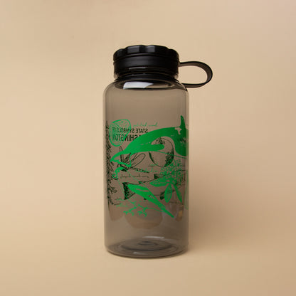 WA State Symbols Water Bottle