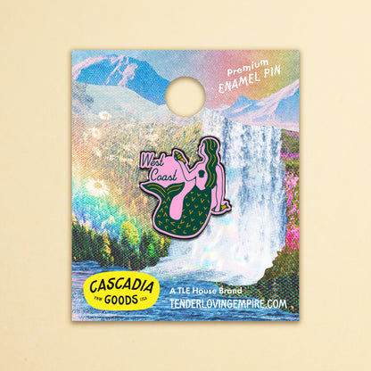 West Coast Mermaid Pin