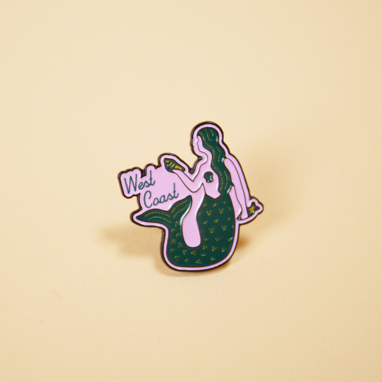 West Coast Mermaid Pin