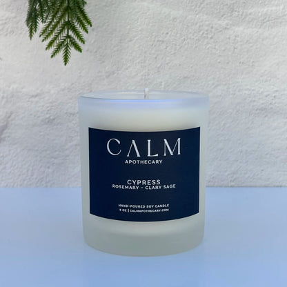 Cypress Candle