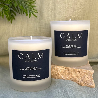 Cypress Candle
