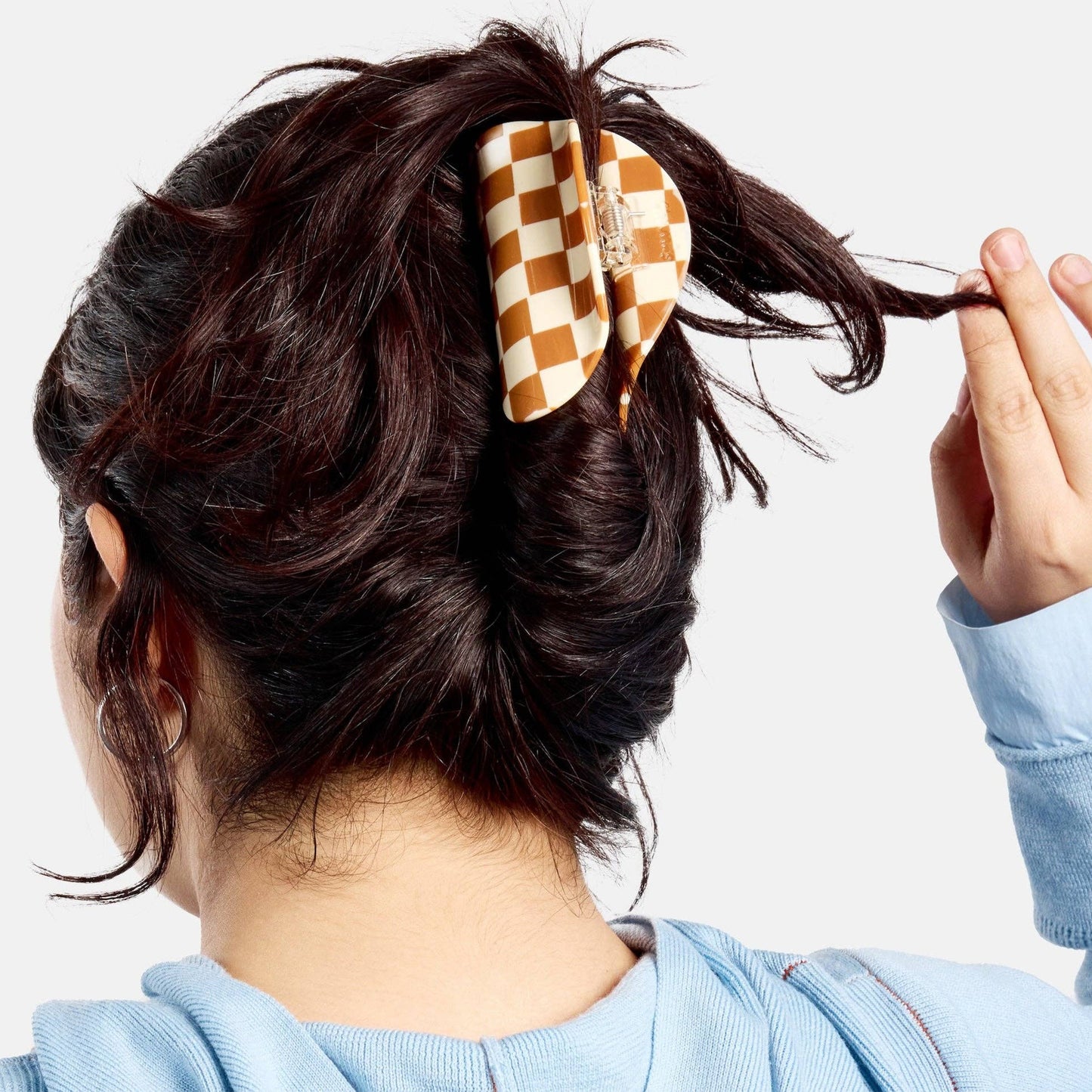 Checker Hair Claw