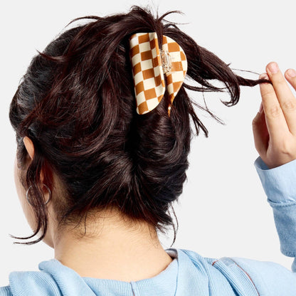 Checker Hair Claw