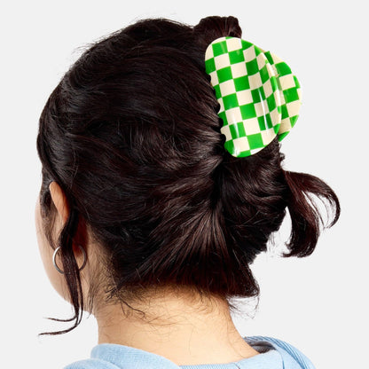 Checker Hair Claw