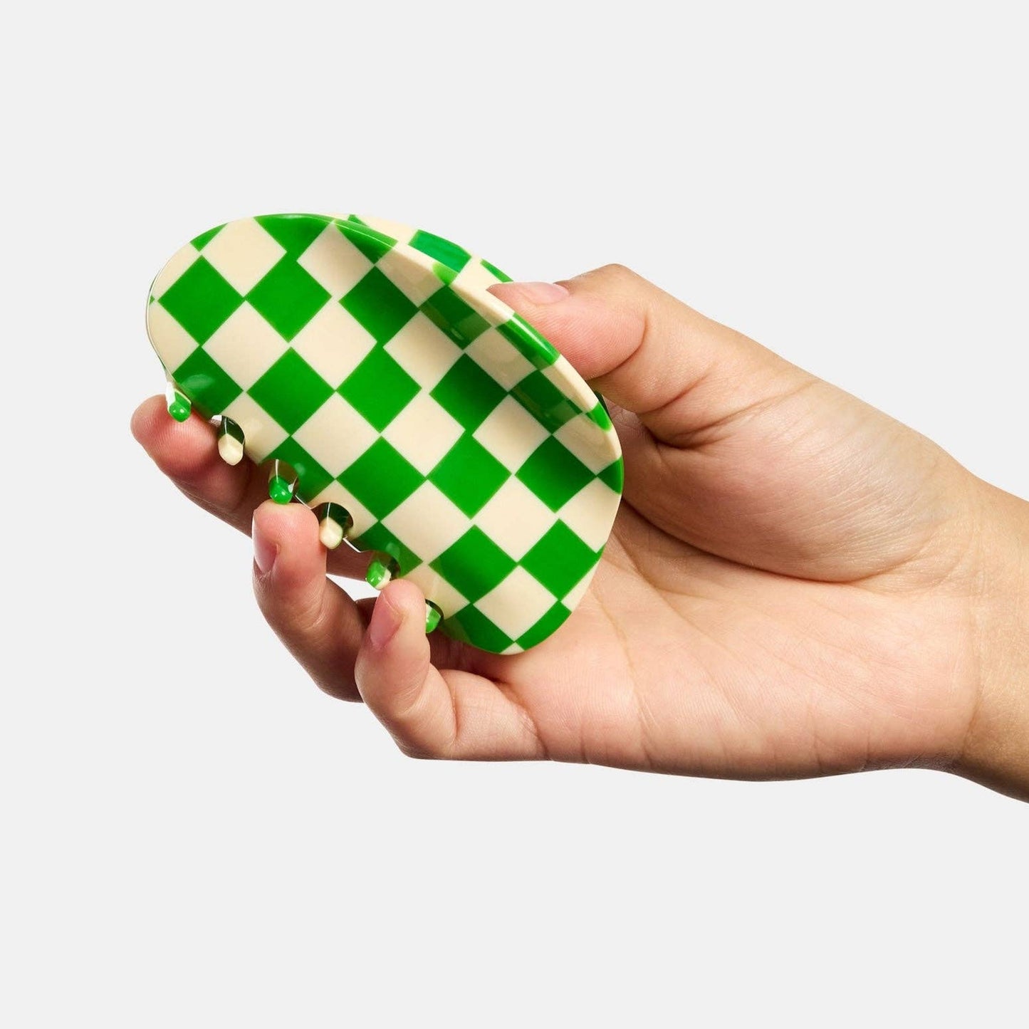Checker Hair Claw