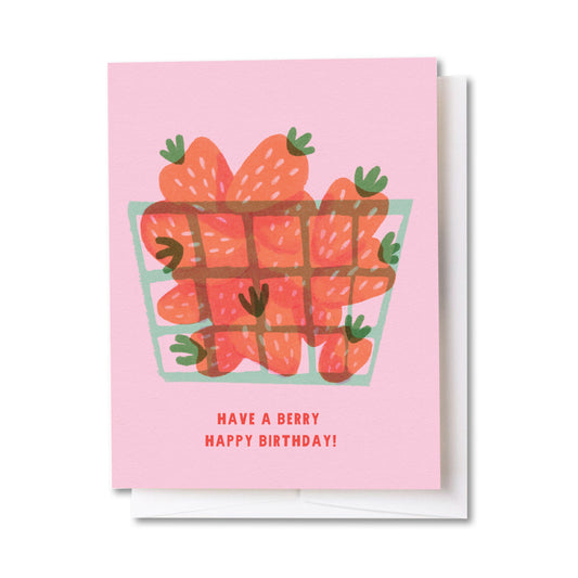 Berry Happy Birthday Card