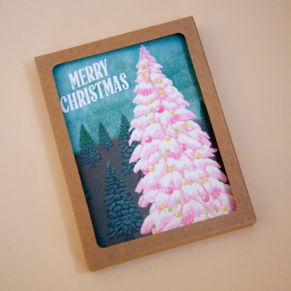 Card Set: Forest Merry Christmas Card