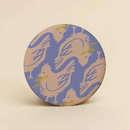 Chickens Cork Coaster