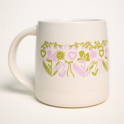 Flower Wrap Ceramic Mug