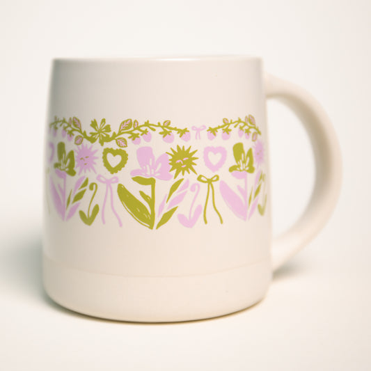 Flower Wrap Ceramic Mug