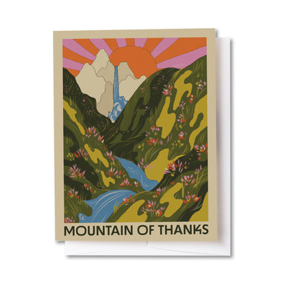 Card Set: Mountain Of Thanks Card