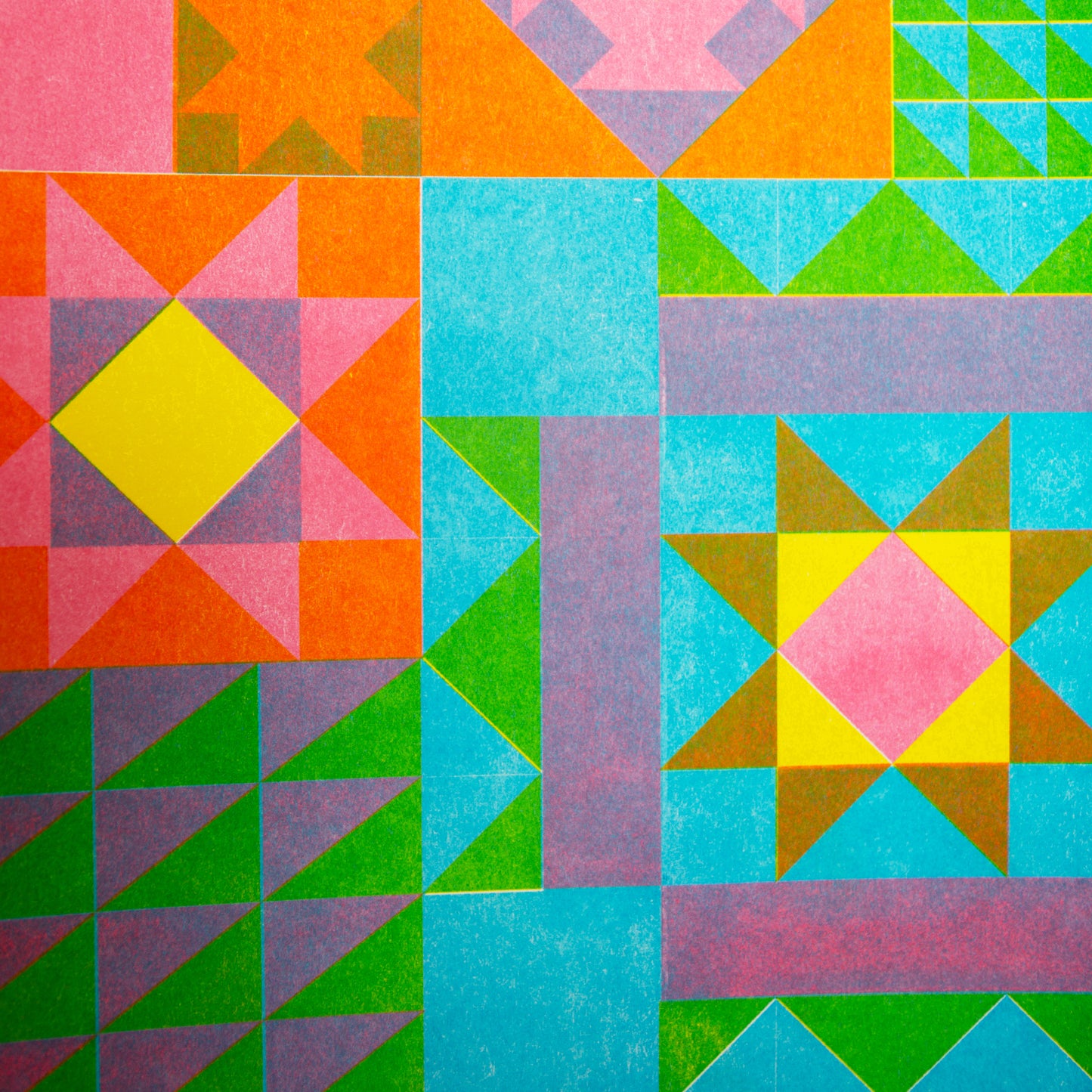 Quilt Riso Print