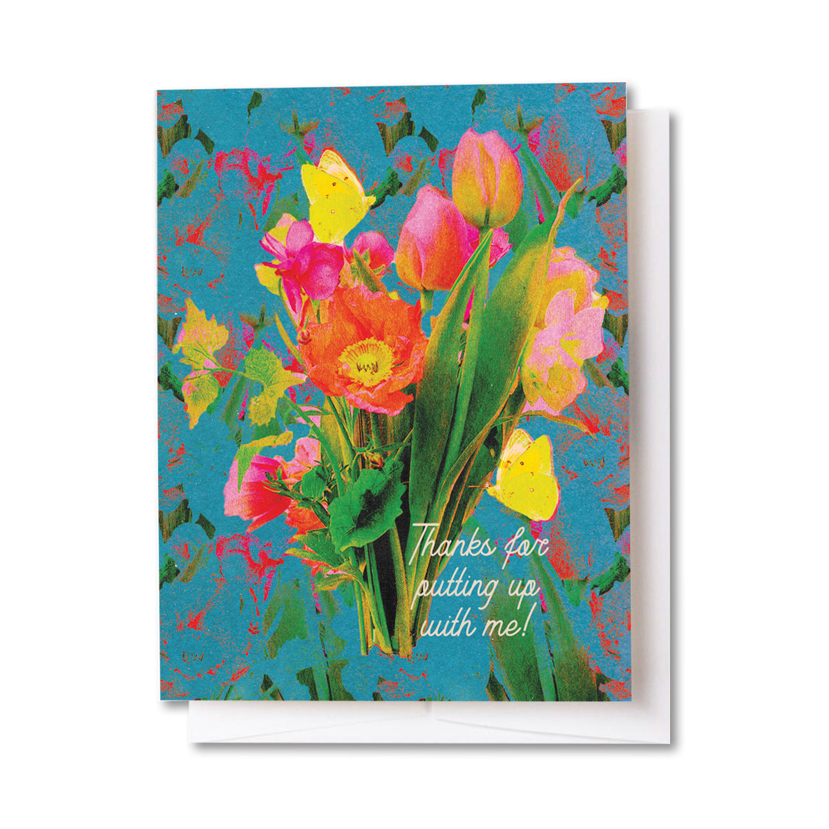 Thanks Bouquet Card