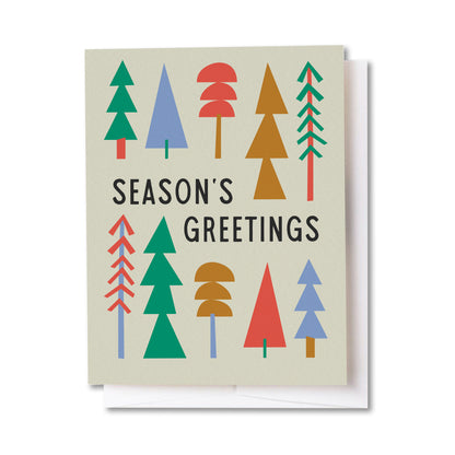 Trees Season's Greetings Card