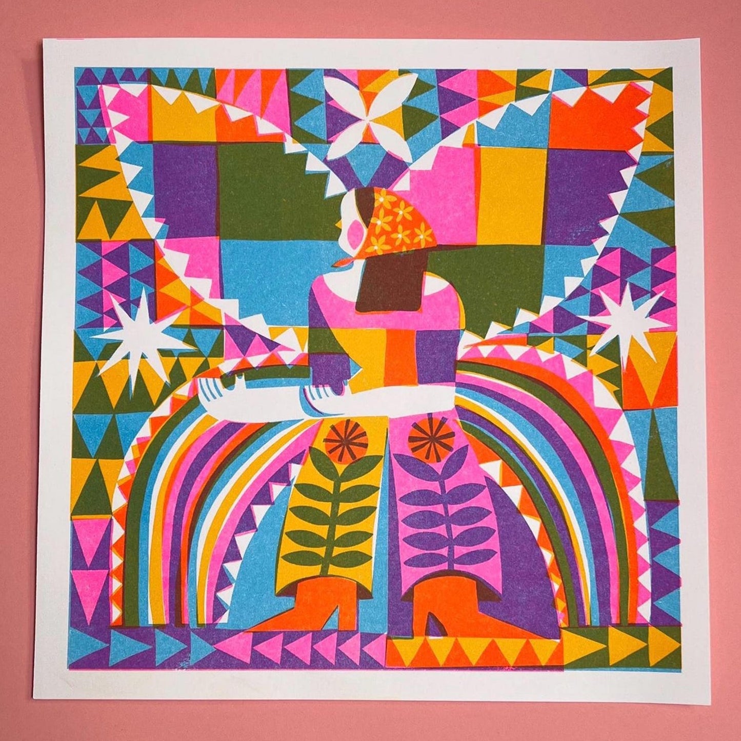 Dorothy Dot Cool: Quilt Of Life Riso Print
