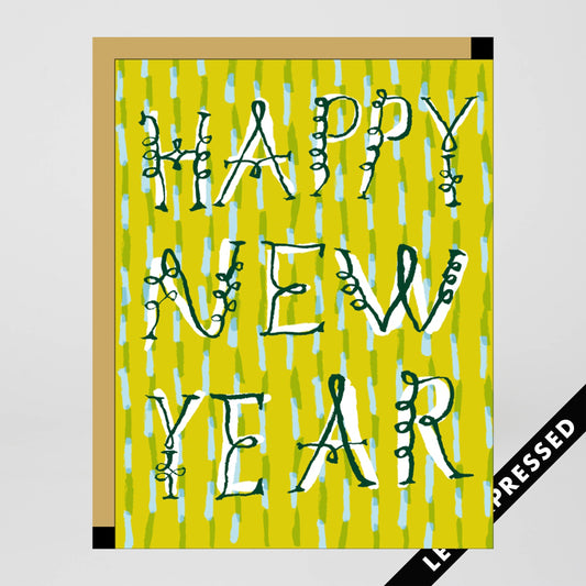 New Year Stripe Card