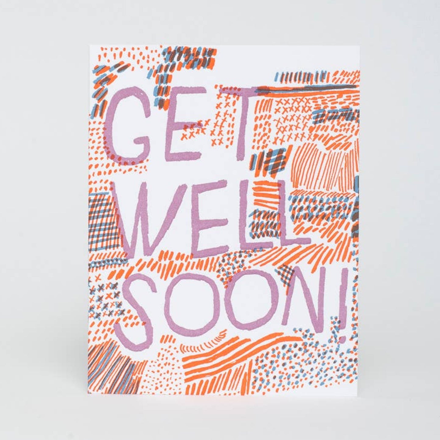Pencil Get Well Card