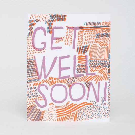 Pencil Get Well Card