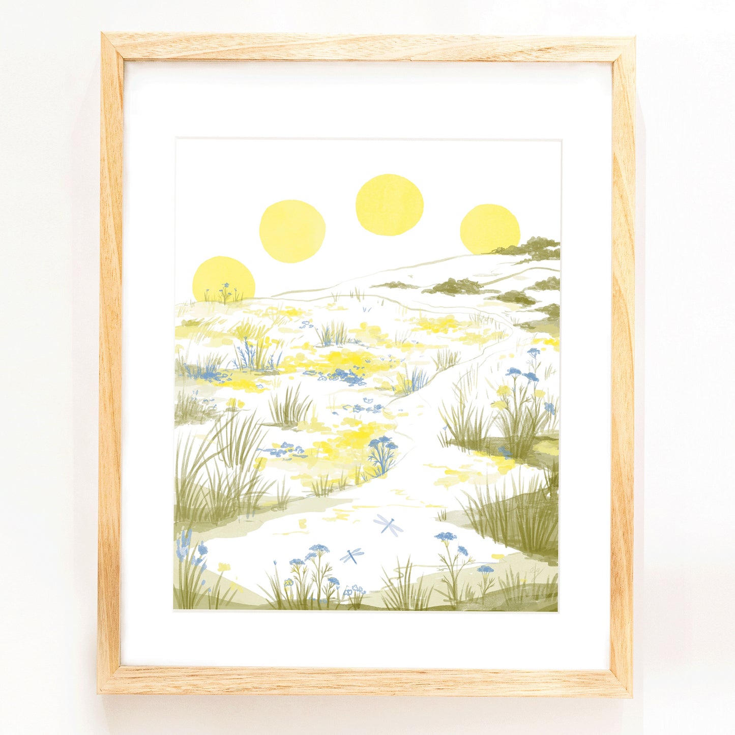 Elana Gabrielle: Sun Meadow Print
