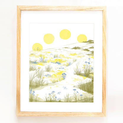 Elana Gabrielle: Sun Meadow Print