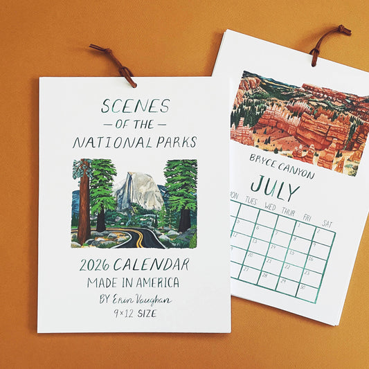 2026 Scenes of the National Parks Calendar
