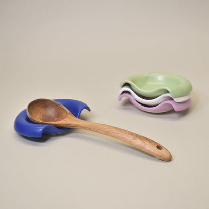 Slice Spoon Rest in Matcha
