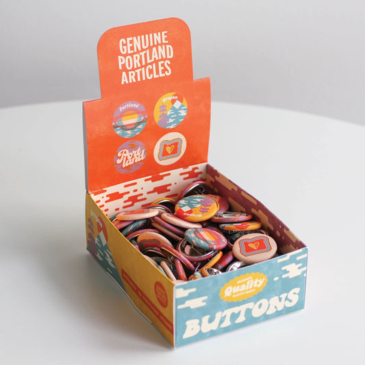 Groovy Portland Button Box