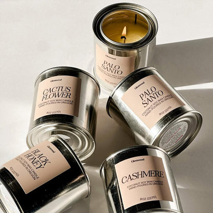 Cactus Flower Candle Tin 8oz