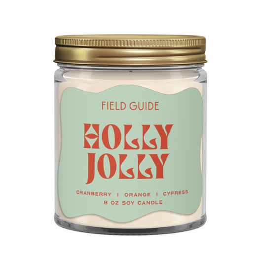 Holly Jolly Holiday Candle