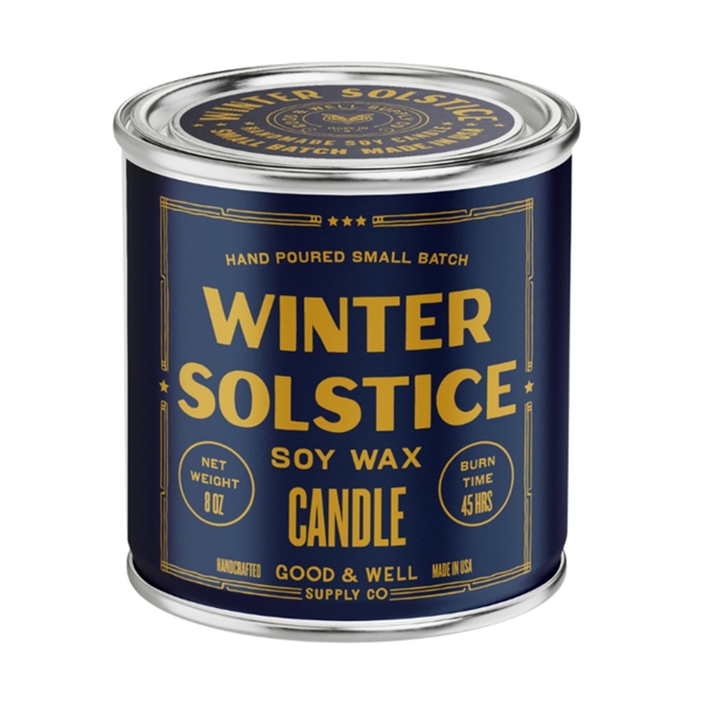Winter Solstice Holiday Candle 8oz