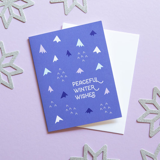 Peaceful Winter Holiday Card Box Set (8)