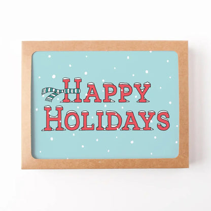 SSP x GA Holiday Scarf Card Box Set (8)