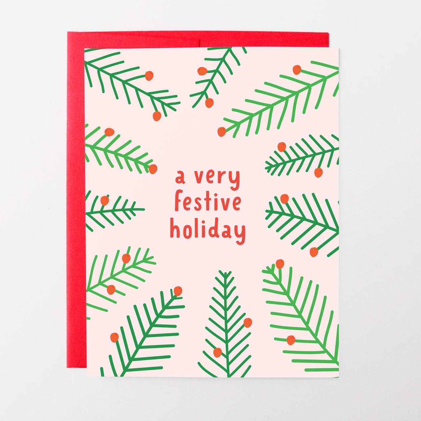 Festive Holiday Card Box Set (8)