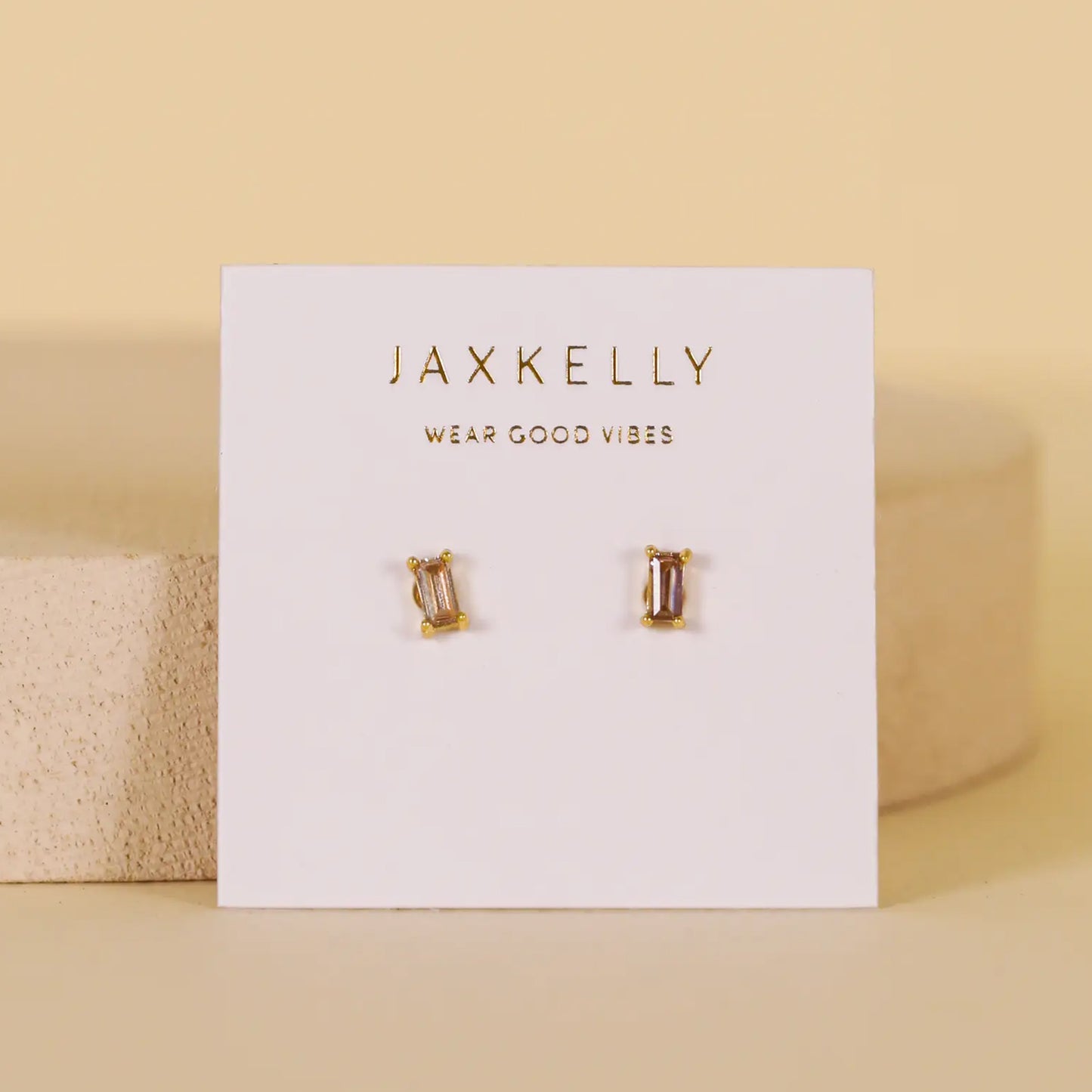 Baguette Studs