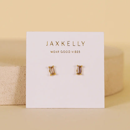 Baguette Studs