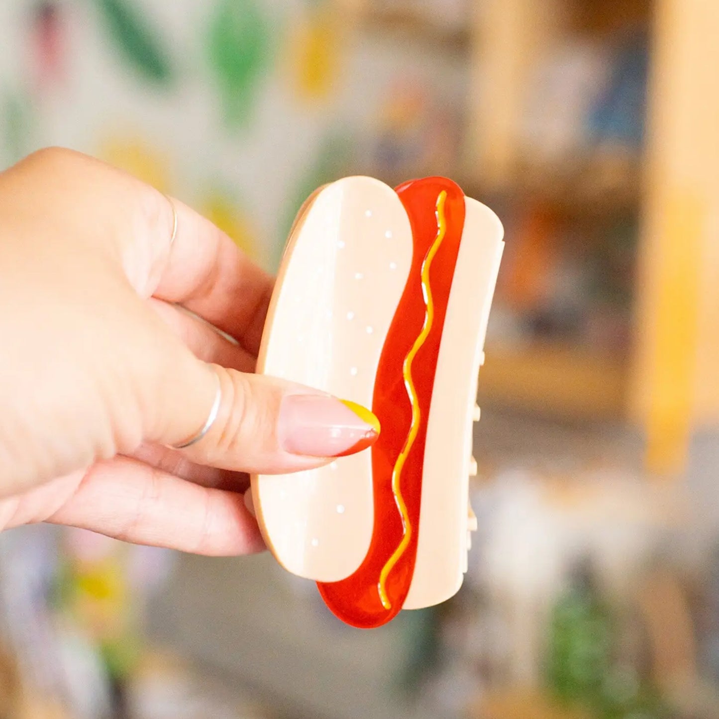 Hot Dog Hair Claw