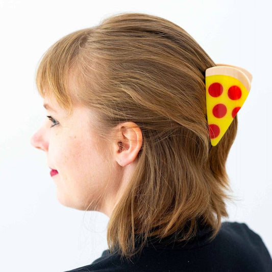 Large Pizza Hair Claw