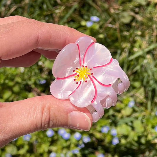 Mini Cherry Blossom Hair Claw