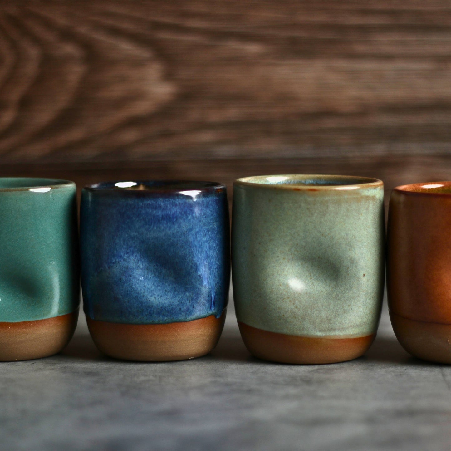 Ceramic Thumb Wine Cups