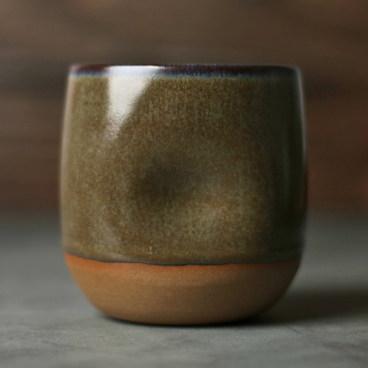 Ceramic Thumb Wine Cups