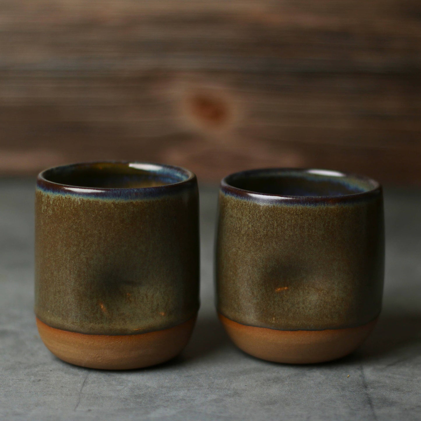 Ceramic Thumb Wine Cups